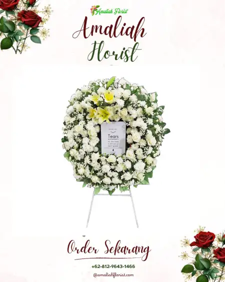 Krans Bunga Duka Madiun Lor